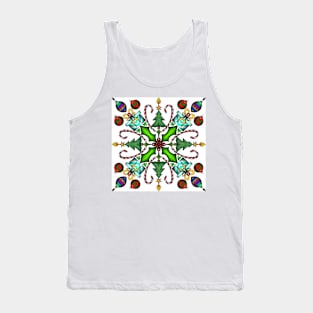 Christmas Mandala ll Tank Top